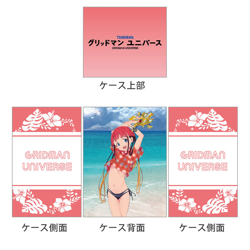 GRIDMAN UNIVERSE Chise Asukagawa Swimsuit New Illustration Deck Case JAPAN