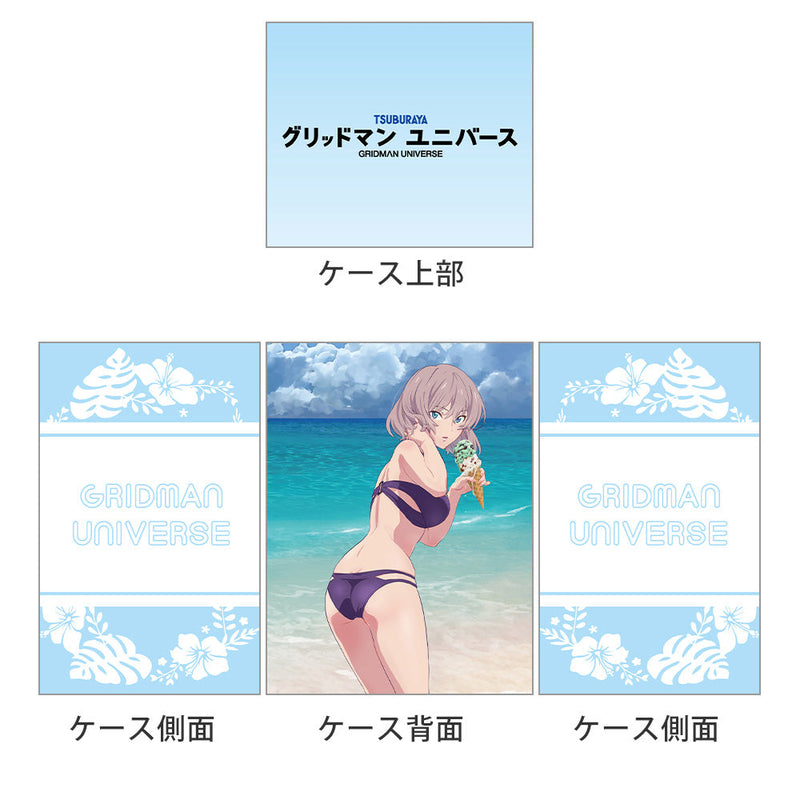 GRIDMAN UNIVERSE Mujina Swimsuit New Illustration Deck Case JAPAN OFFICIAL