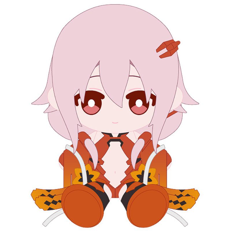 Solarain Guilty Crown Inori Yuzuriha Punipuni Plush JAPAN OFFICIAL
