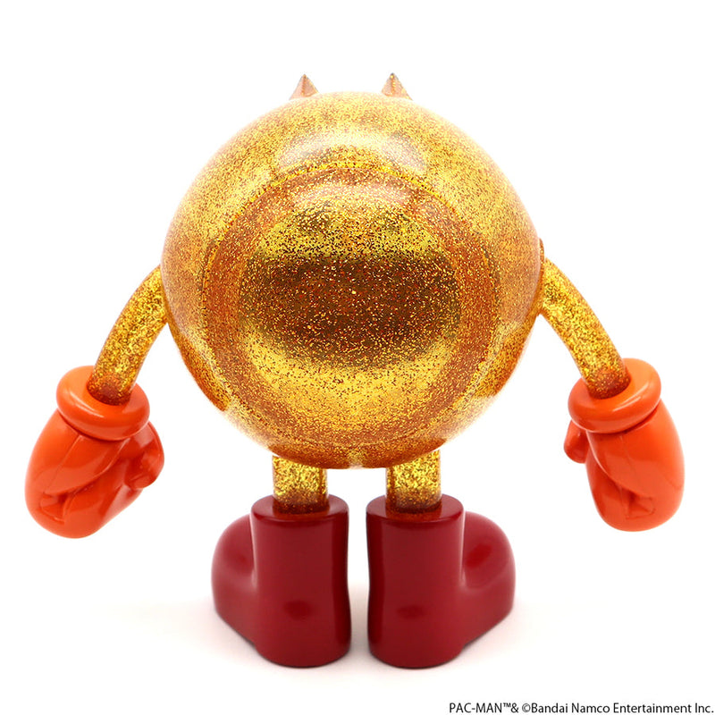 ELECTRIC TOYS SOFVIPS Pac Man Clear Yellow Glitter Figure JAPAN OFFICIAL