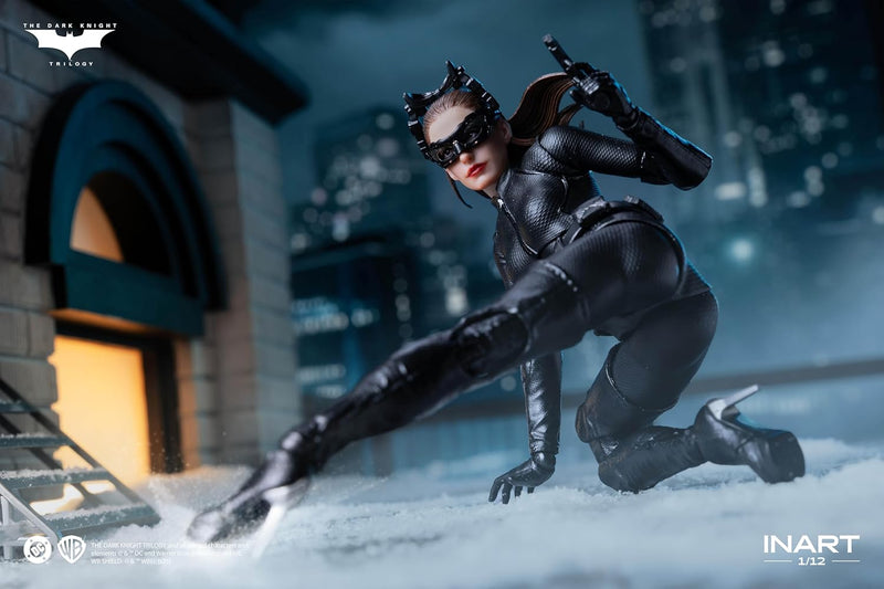 INART The Dark Knight Rises Catwoman 1/12 Action Figure JAPAN OFFICIAL