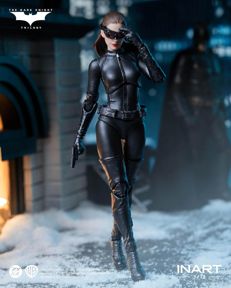 INART The Dark Knight Rises Catwoman 1/12 Action Figure JAPAN OFFICIAL