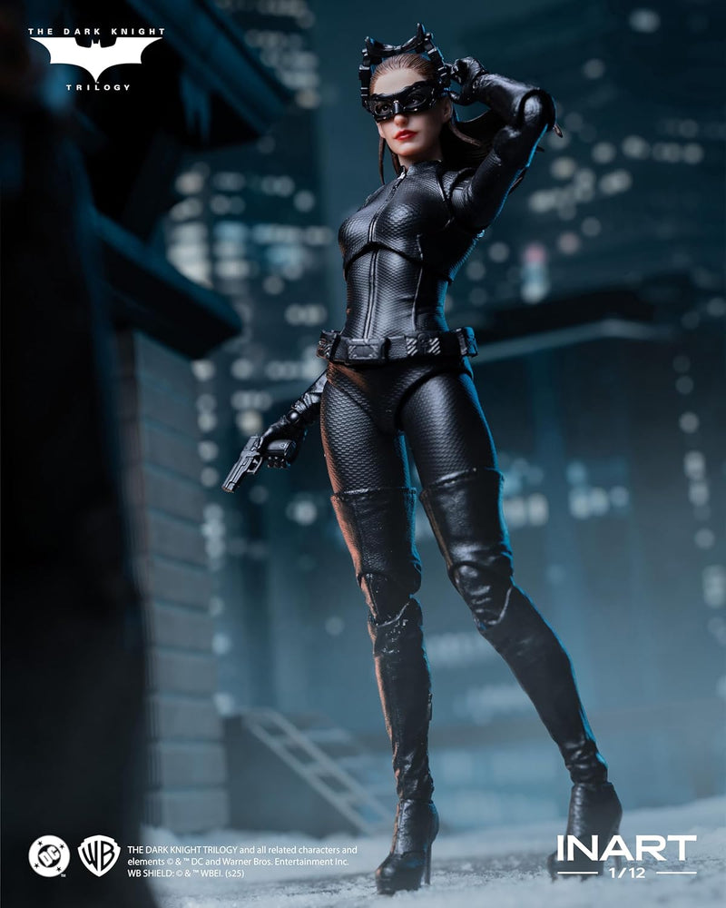 INART The Dark Knight Rises Catwoman 1/12 Action Figure JAPAN OFFICIAL