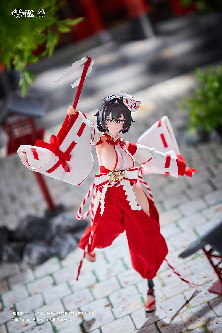 Sushing Combat Priestess Kikyou Uefuji 1/12 Action Figure JAPAN OFFICIAL
