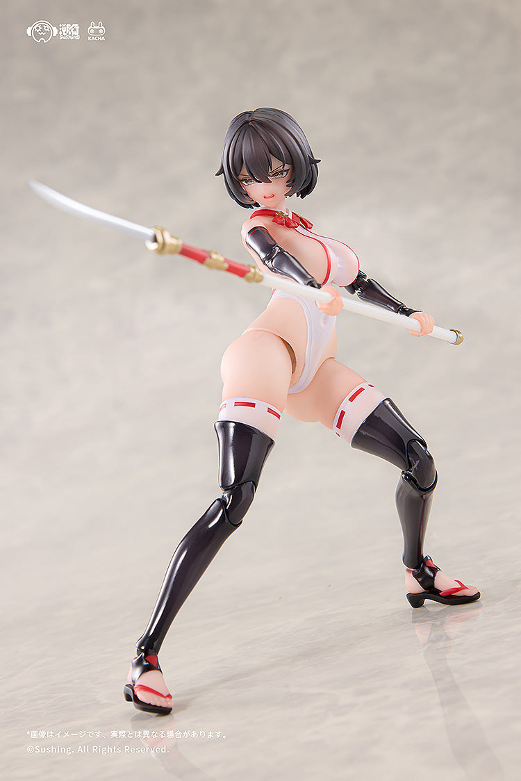 Sushing Combat Priestess Kikyou Uefuji 1/12 Action Figure JAPAN OFFICIAL