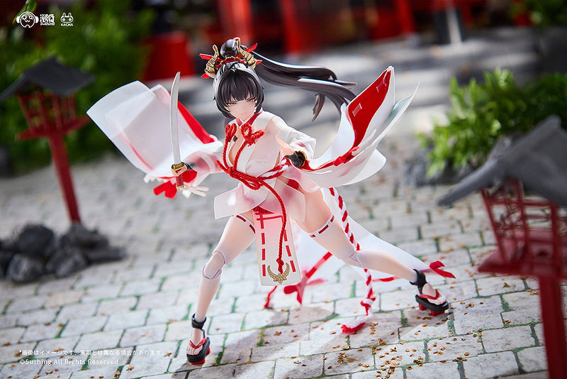 Sushing Combat Priestess Sakura Uefuji 1/12 Action Figure JAPAN OFFICIAL