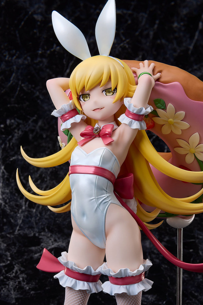 A.DIMENSION Monogatari Series Shinobu Oshino White Bunny Ver. 1/4 Figure JAPAN