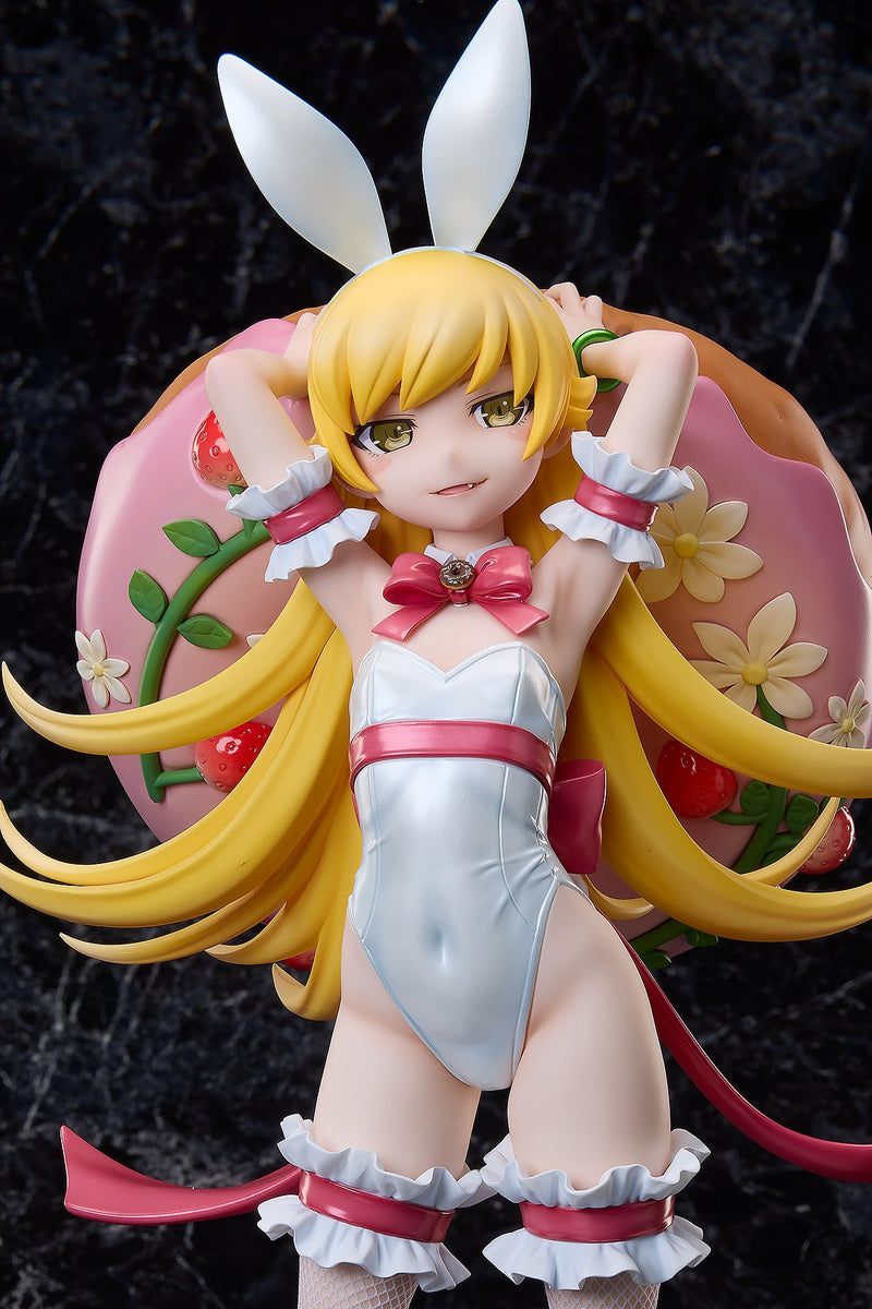 A.DIMENSION Monogatari Series Shinobu Oshino White Bunny Ver. 1/4 Figure JAPAN