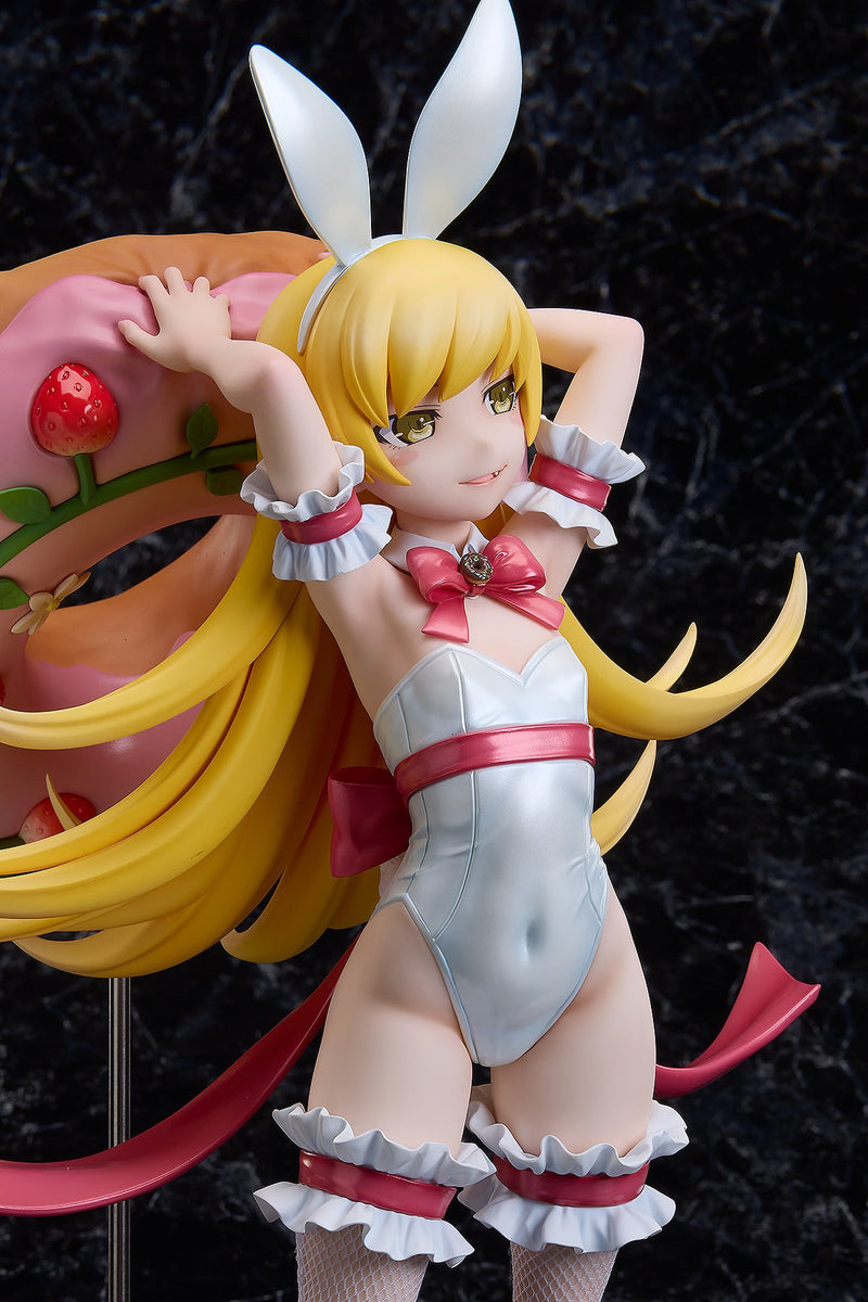 A.DIMENSION Monogatari Series Shinobu Oshino White Bunny Ver. 1/4 Figure JAPAN