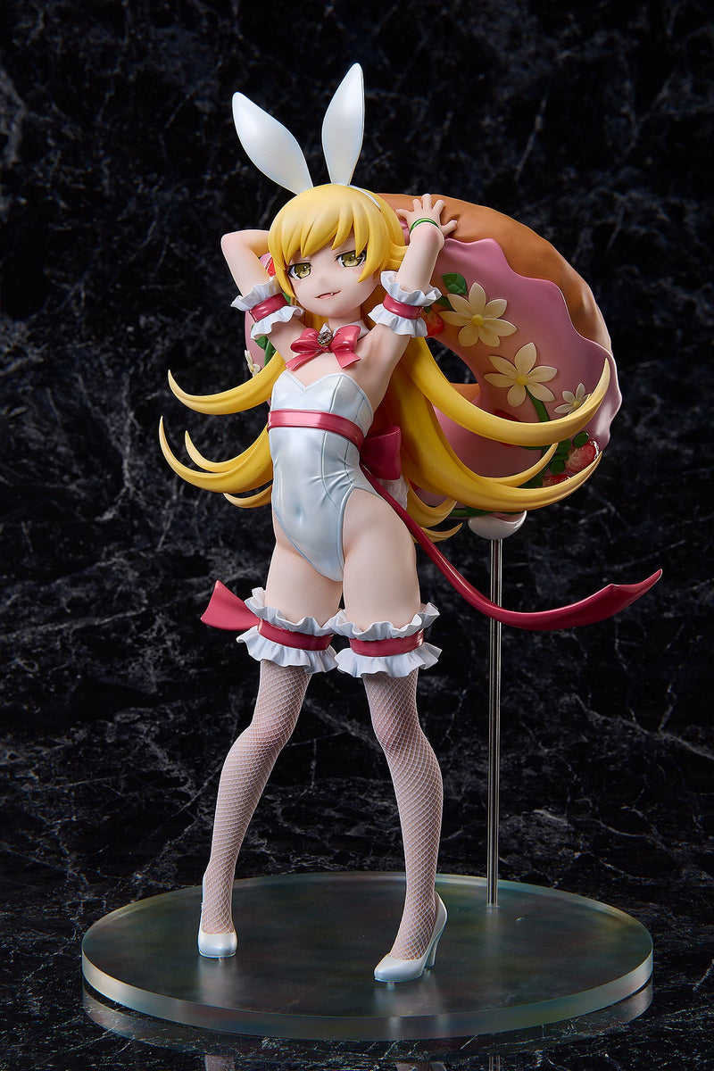 A.DIMENSION Monogatari Series Shinobu Oshino White Bunny Ver. 1/4 Figure JAPAN