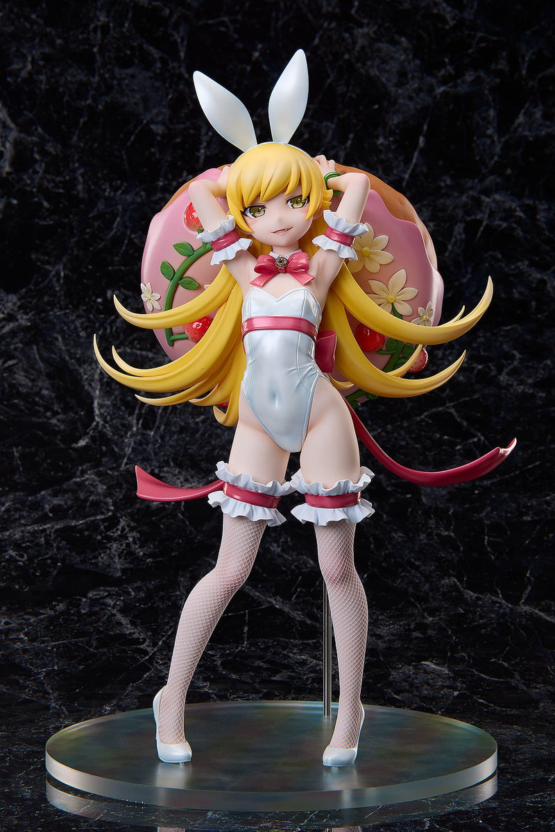 A.DIMENSION Monogatari Series Shinobu Oshino White Bunny Ver. 1/4 Figure JAPAN