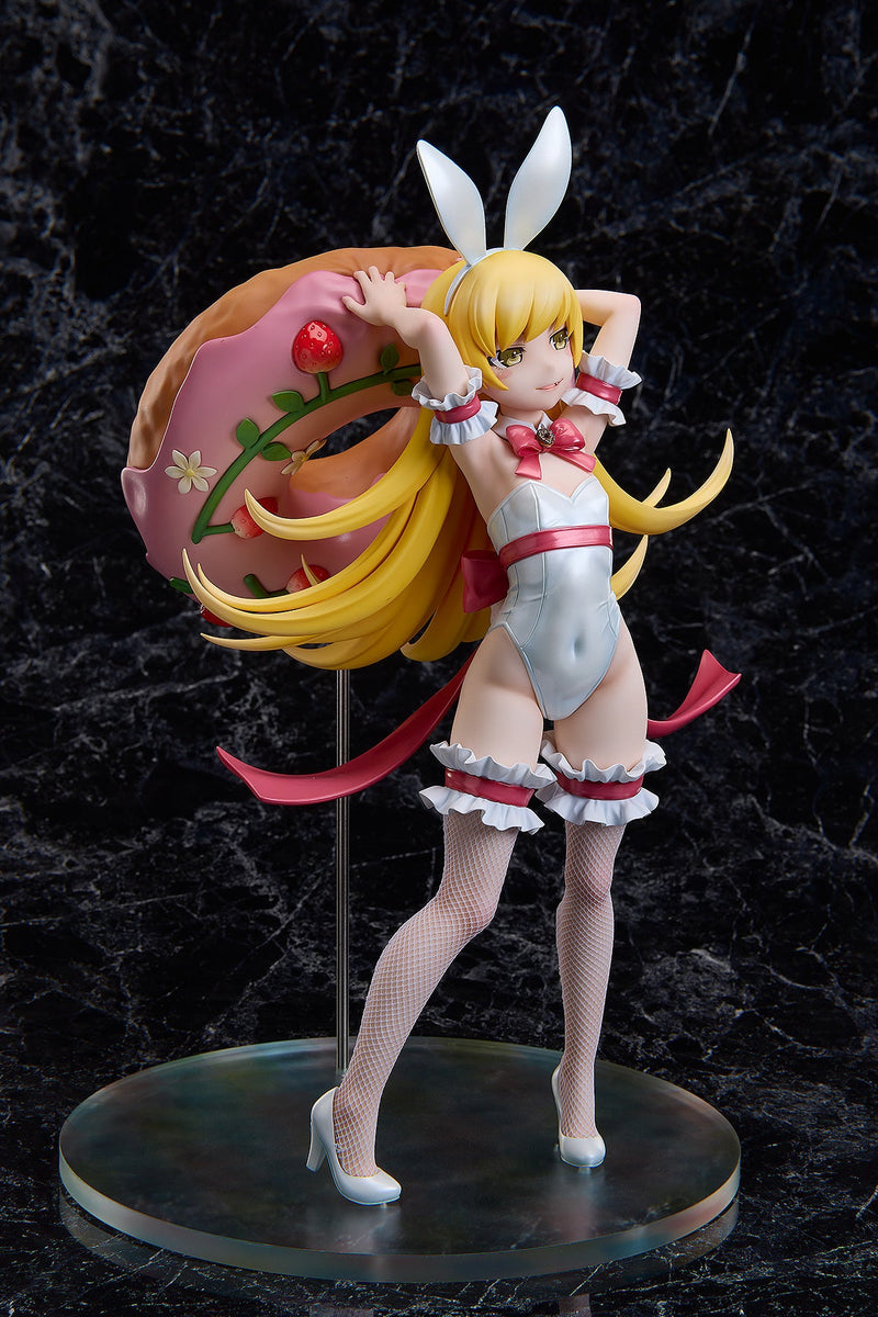 A.DIMENSION Monogatari Series Shinobu Oshino White Bunny Ver. 1/4 Figure JAPAN