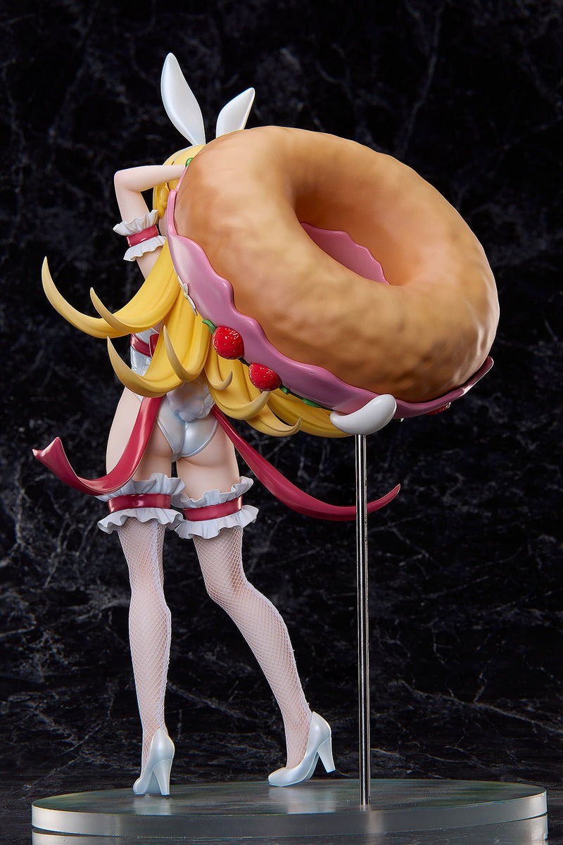 A.DIMENSION Monogatari Series Shinobu Oshino White Bunny Ver. 1/4 Figure JAPAN