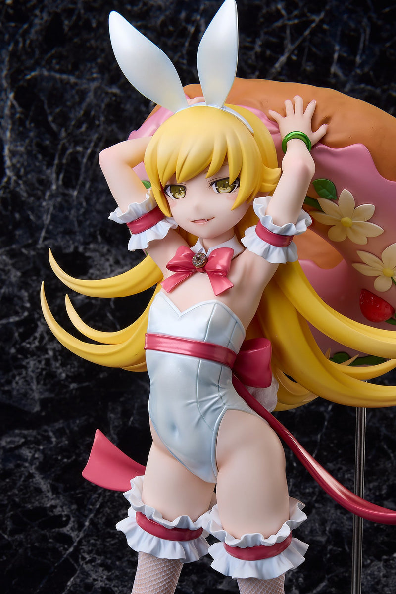 A.DIMENSION Monogatari Series Shinobu Oshino White Bunny Ver. 1/4 Figure JAPAN