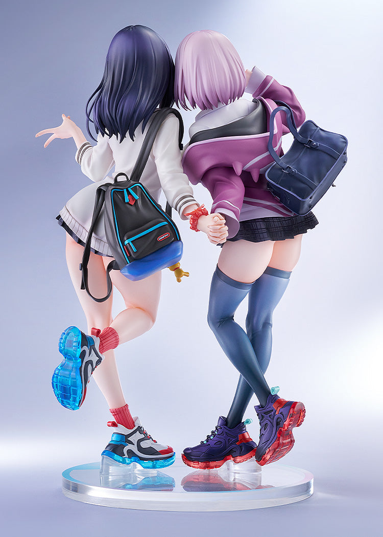 SSSS.GRIDMAN Rikka Takarada & Akane Shinjo feat. toridamono 1/7 Figure JAPAN