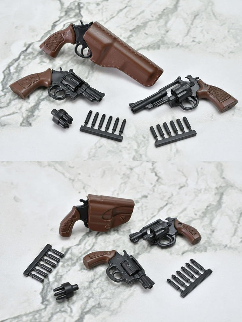 Tomytec LittleArmory LA111 Revolver Set B 1/12 Model Kit JAPAN OFFICIAL