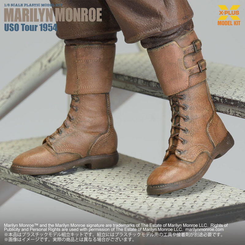 X-PLUS Marilyn Monroe U.S.O. Tour 1954 1/8 Model Kit JAPAN OFFICIAL
