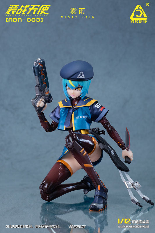 LOSCONT Armed Battle Angels Series ABA-003 Misty Rain 1/12 Action Figure JAPAN
