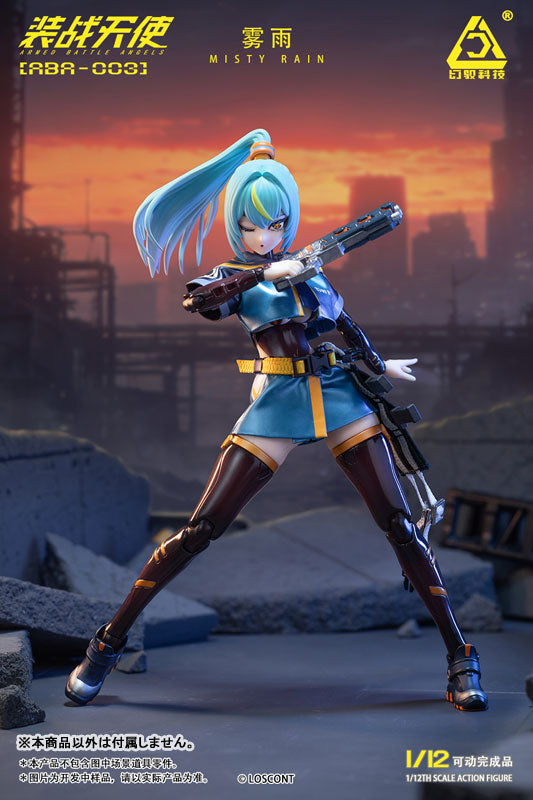 LOSCONT Armed Battle Angels Series ABA-003 Misty Rain 1/12 Action Figure JAPAN