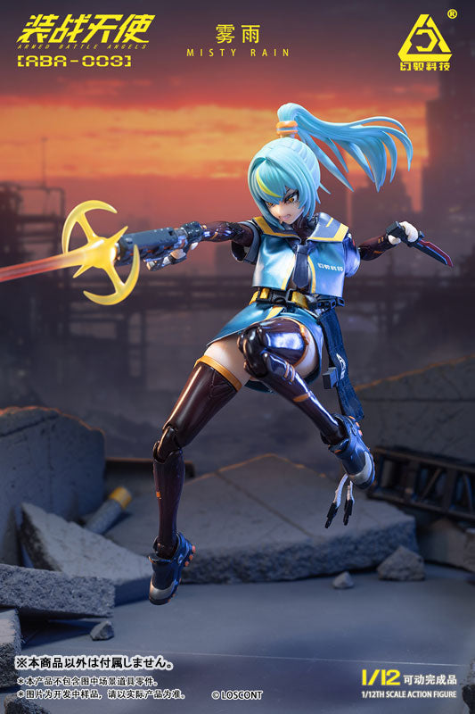 LOSCONT Armed Battle Angels Series ABA-003 Misty Rain 1/12 Action Figure JAPAN