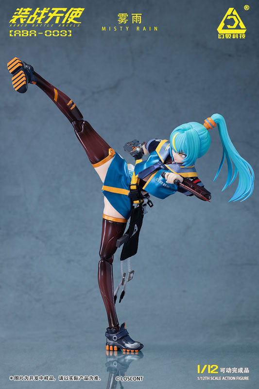LOSCONT Armed Battle Angels Series ABA-003 Misty Rain 1/12 Action Figure JAPAN