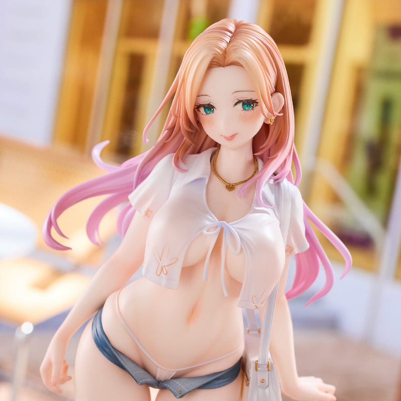 Hanabee Summer Love Song Hanayo Fuzuki Illustrated by tomozero 1/6 Figure JAPAN