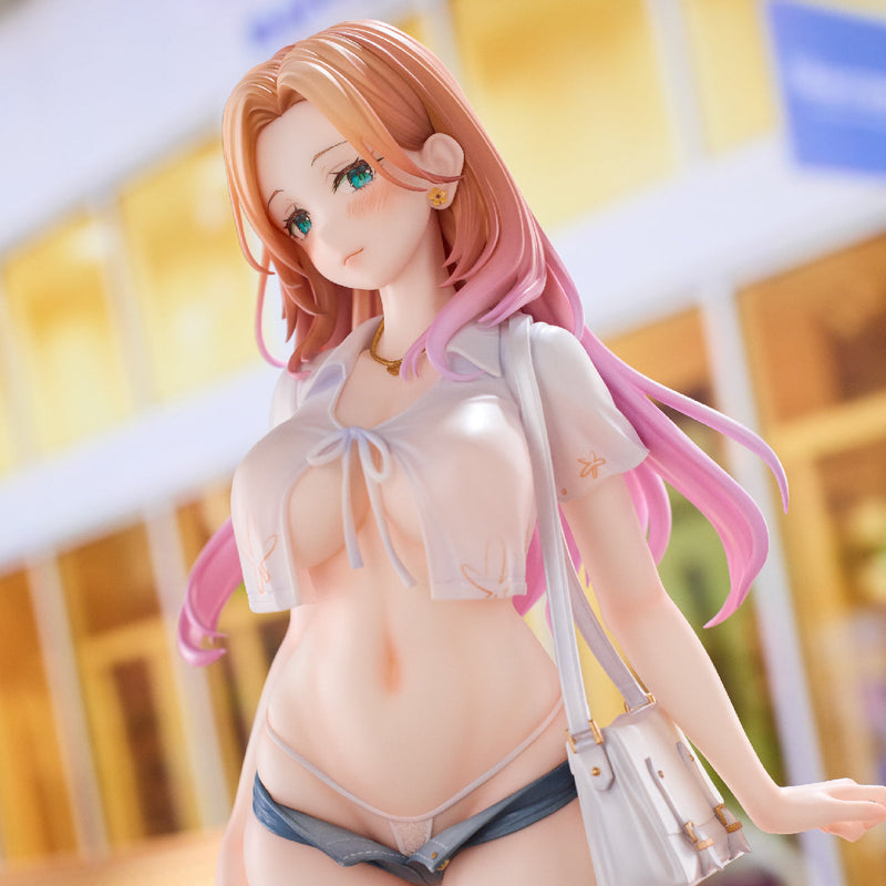 Hanabee Summer Love Song Hanayo Fuzuki Illustrated by tomozero 1/6 Figure JAPAN