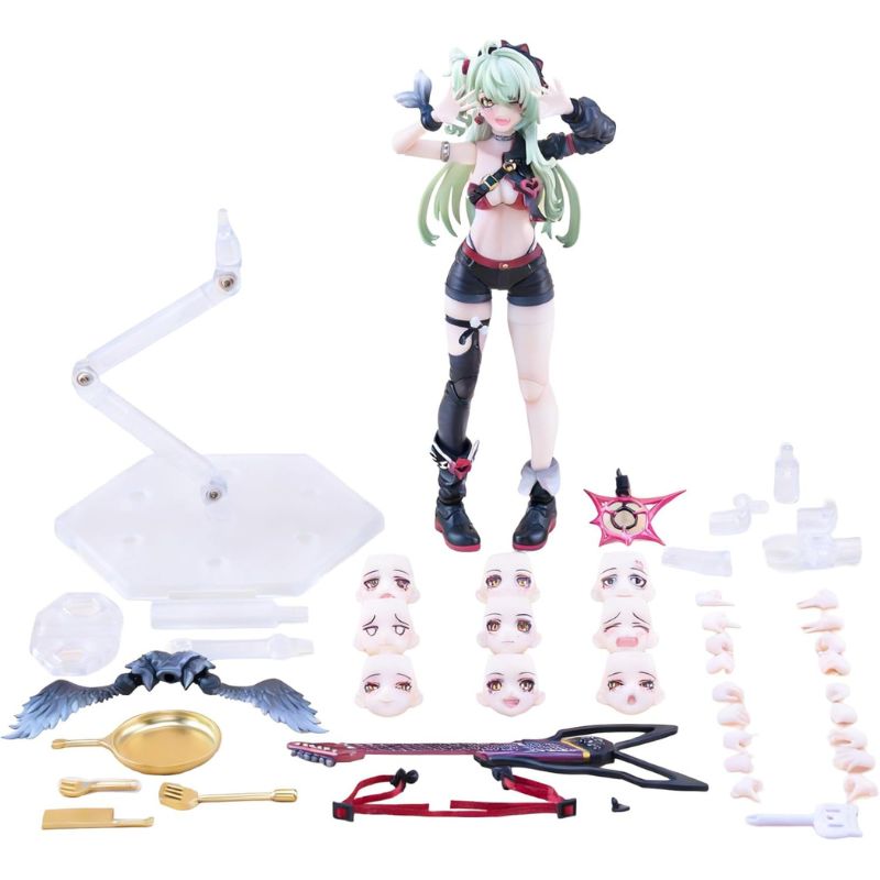EXSSRION Demonic Sound Hoshikawa Neco Green Hair Ver. 1/12 Action Figure JAPAN