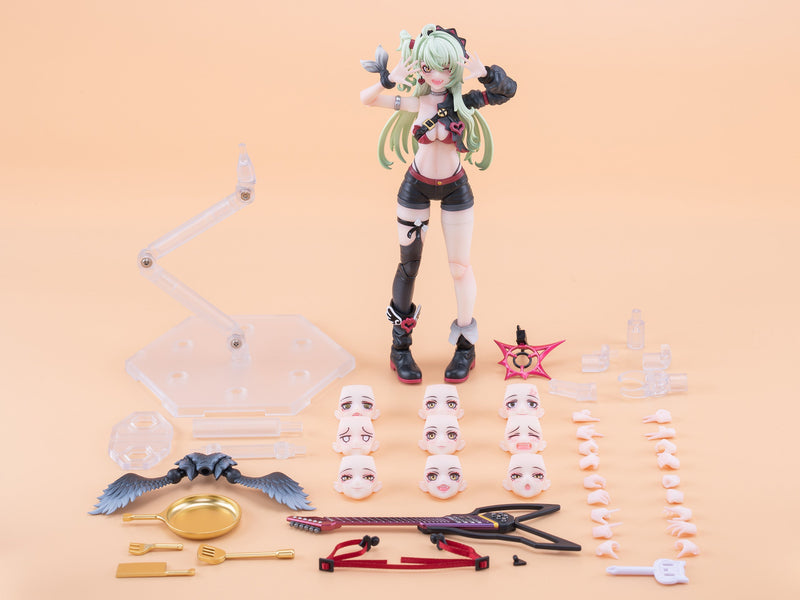 EXSSRION Demonic Sound Hoshikawa Neco Green Hair Ver. 1/12 Action Figure JAPAN