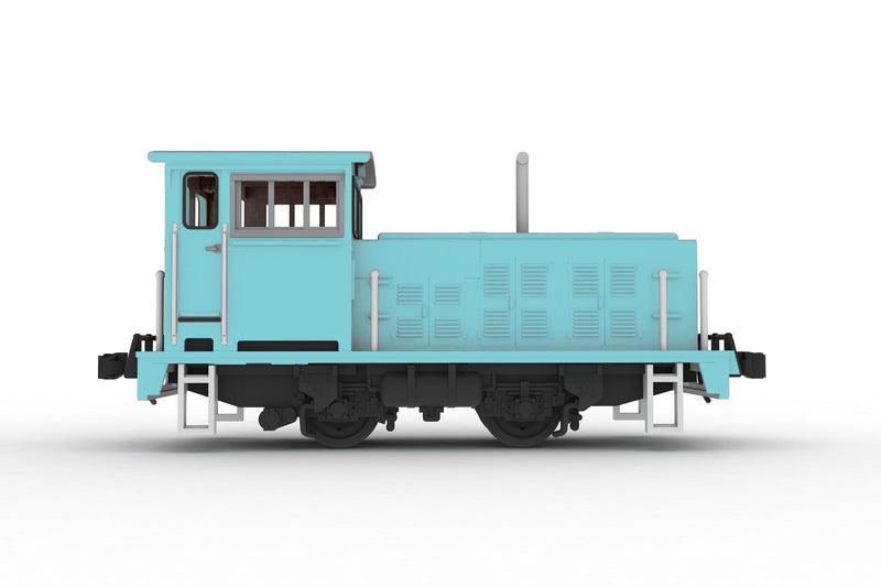 Plum Small Locomotive L Type Blue 1/80 Model Kit JAPAN OFFICIAL