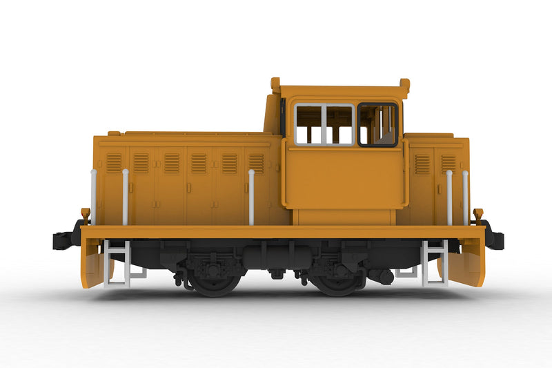 Plum Small Locomotive Convex Type Yellow 1/80 Model Kit JAPAN OFFICIAL