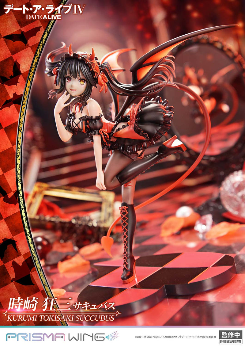 Prime 1 Studio PRISMA WING Date A Live Kurumi Tokisaki Succubus 1/7 Figure JAPAN