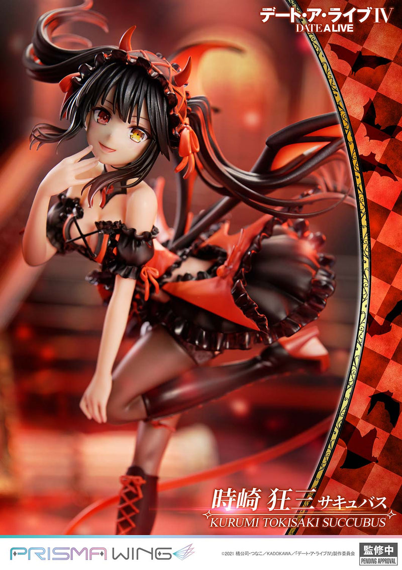 Prime 1 Studio PRISMA WING Date A Live Kurumi Tokisaki Succubus 1/7 Figure JAPAN