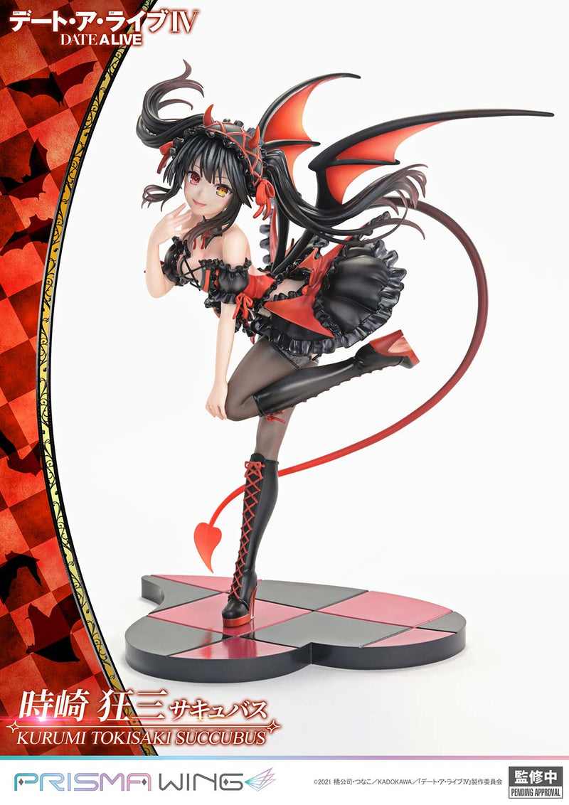 Prime 1 Studio PRISMA WING Date A Live Kurumi Tokisaki Succubus 1/7 Figure JAPAN