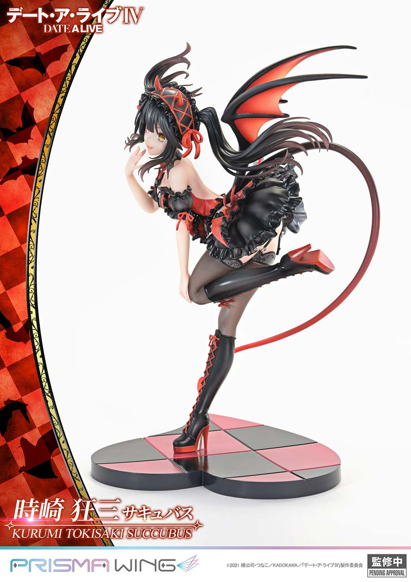 Prime 1 Studio PRISMA WING Date A Live Kurumi Tokisaki Succubus 1/7 Figure JAPAN