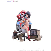 FuRyu SSSS.GRIDMAN Rikka Takarada Gaming Chair ver. 1/7 Figure JAPAN OFFICIAL