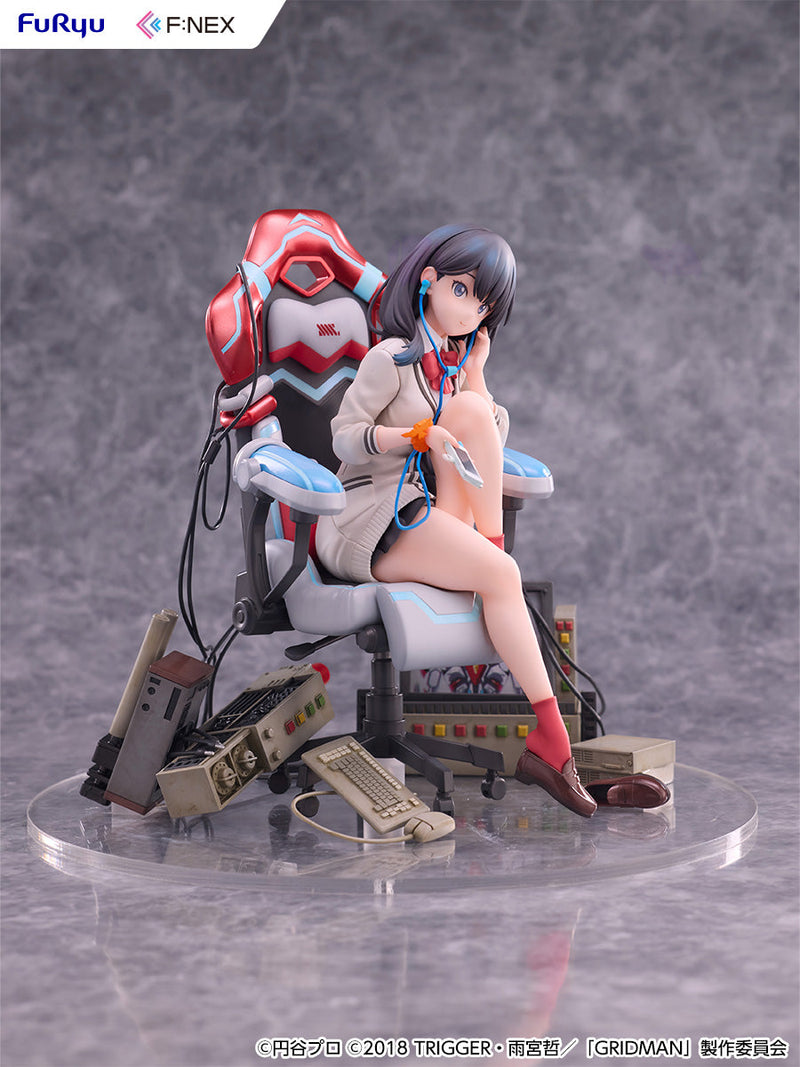 FuRyu SSSS.GRIDMAN Rikka Takarada Gaming Chair ver. 1/7 Figure JAPAN OFFICIAL