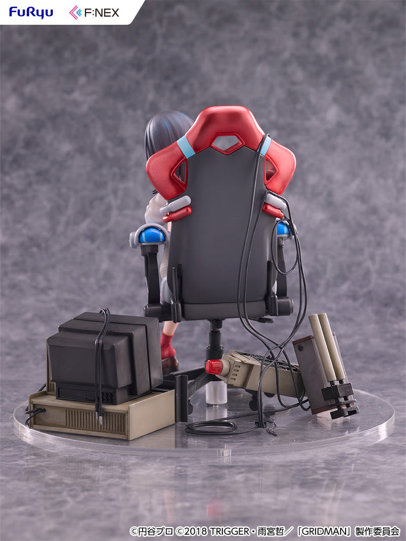 FuRyu SSSS.GRIDMAN Rikka Takarada Gaming Chair ver. 1/7 Figure JAPAN OFFICIAL