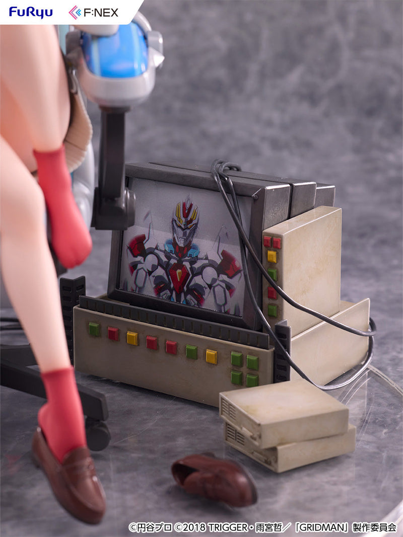 FuRyu SSSS.GRIDMAN Rikka Takarada Gaming Chair ver. 1/7 Figure JAPAN OFFICIAL