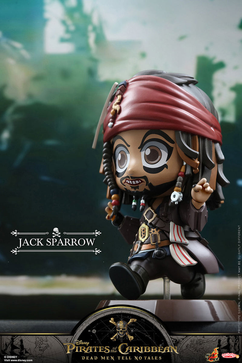 Hot Toys CosBaby Pirates of the Caribbean Jack Sparrow S Size Figure JAPAN