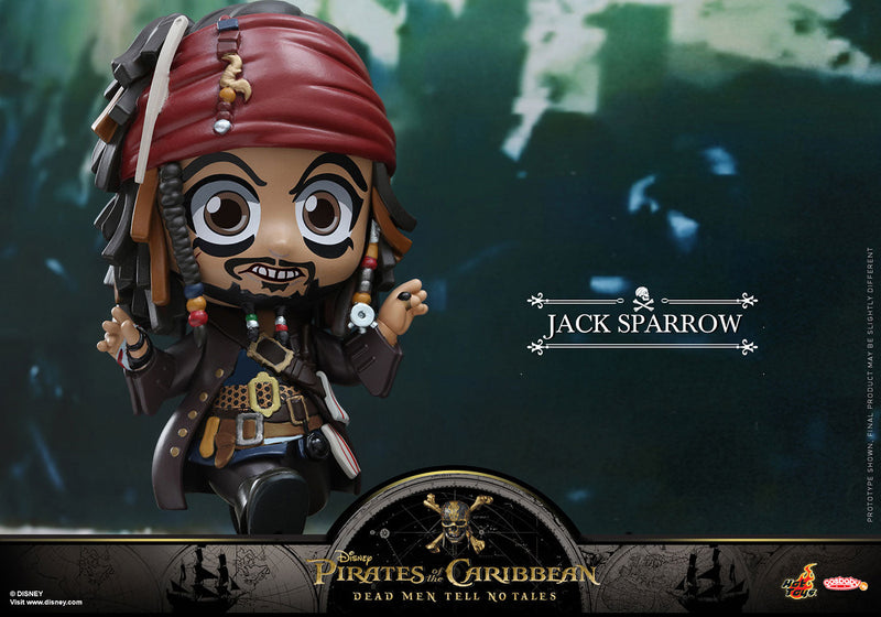 Hot Toys CosBaby Pirates of the Caribbean Jack Sparrow S Size Figure JAPAN