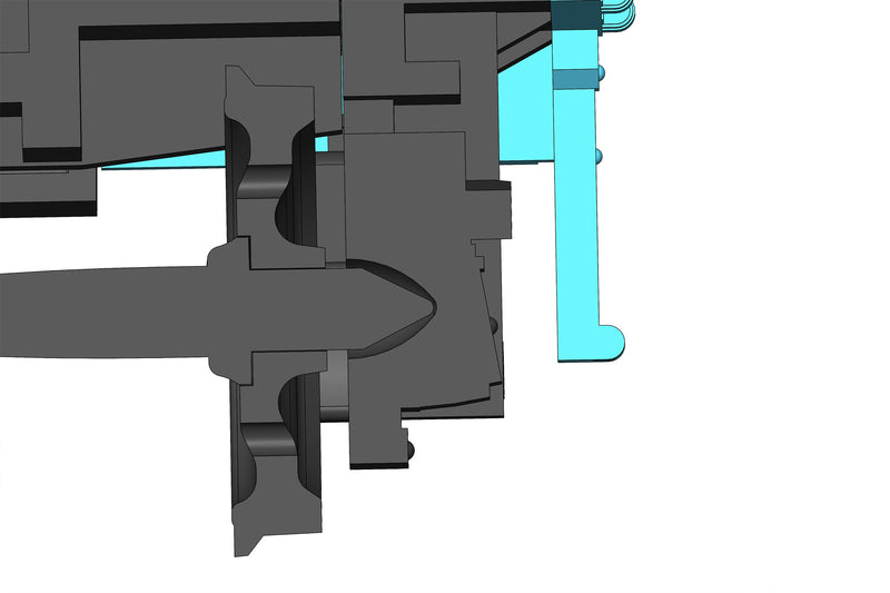 Plum Trolley Train Blue 1/80 Model Kit JAPAN OFFICIAL