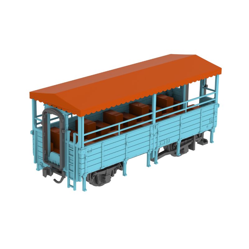 Plum Trolley Train Blue 1/80 Model Kit JAPAN OFFICIAL