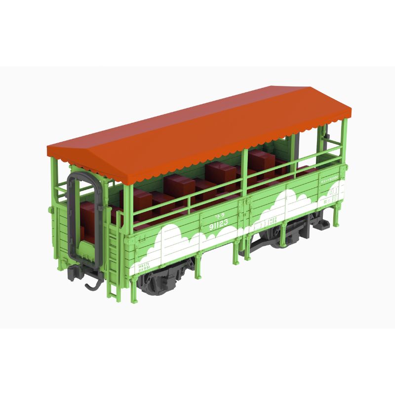 Plum Trolley Train Marchen Green Painting 1/80 Model Kit JAPAN OFFICIAL
