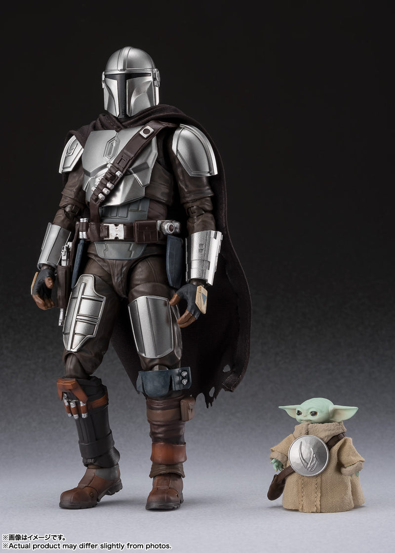 BANDAI S.H.Figuarts STAR WARS The Mandalorian and Grogu Action Figure JAPAN