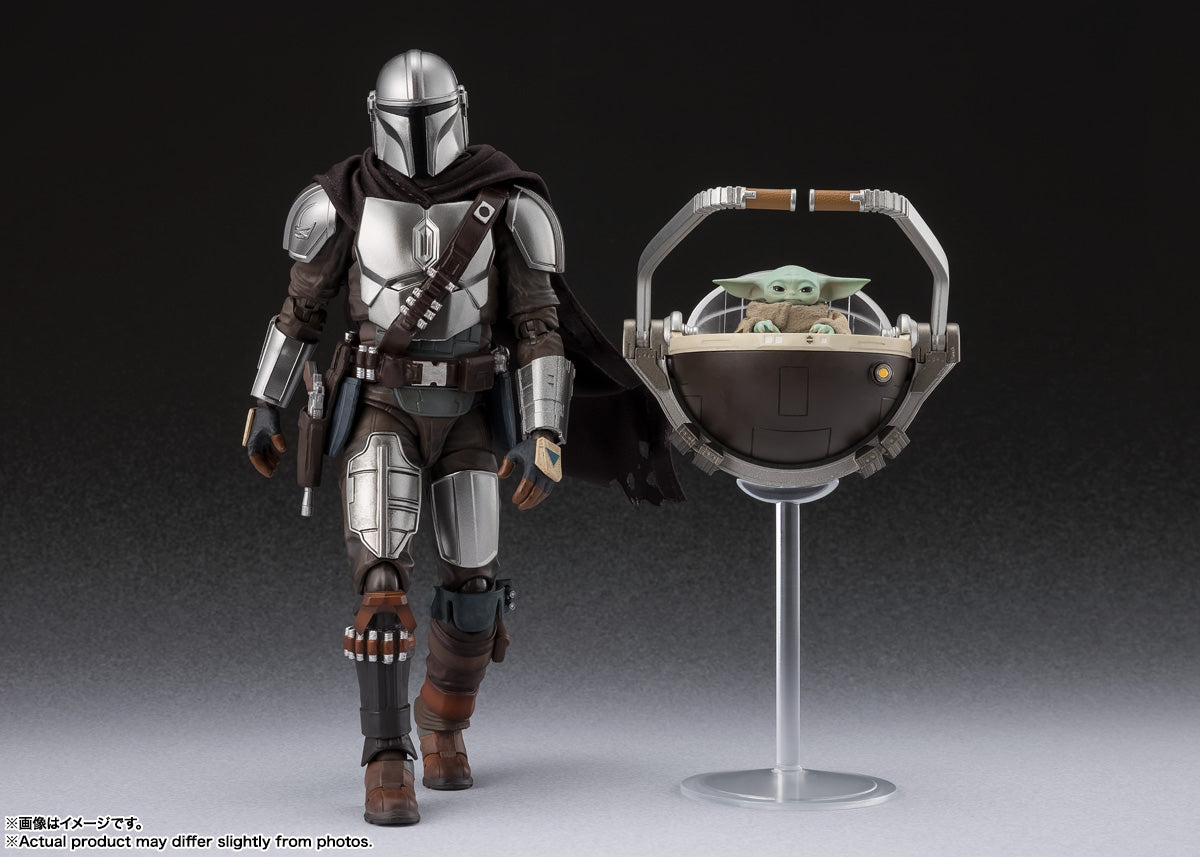 BANDAI S.H.Figuarts STAR WARS The Mandalorian and Grogu Action