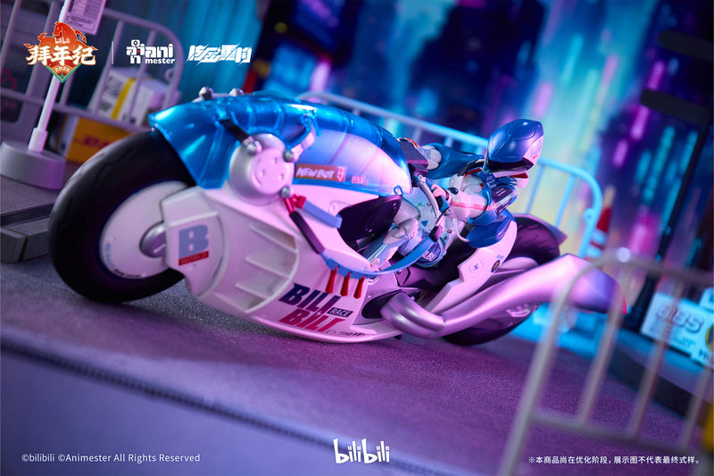 Bilibili BAINIANJI 22 Speed Slipstream Motor Bike set 1/12 Action Figure JAPAN