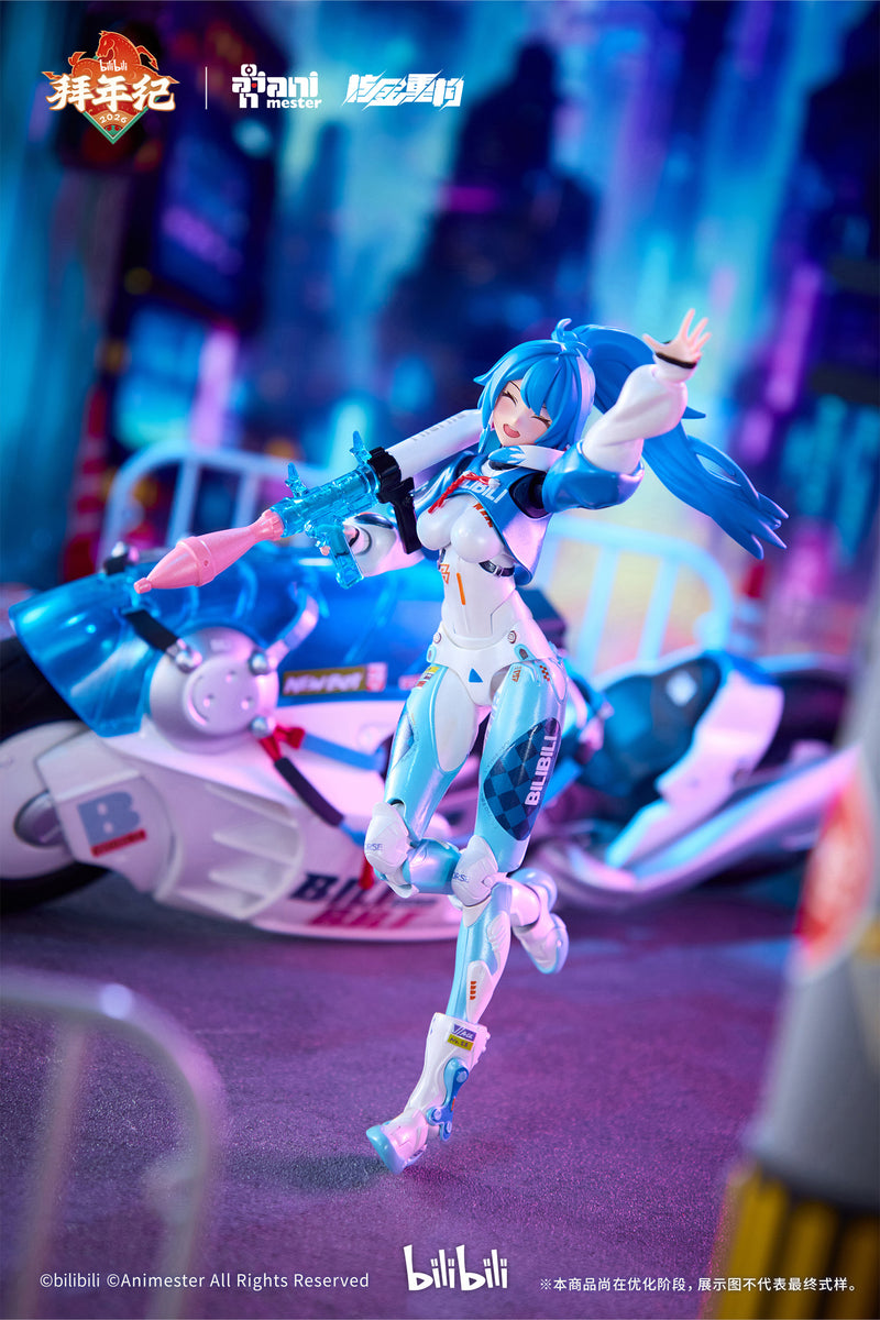 Bilibili BAINIANJI 22 Speed Slipstream Motor Bike set 1/12 Action Figure JAPAN
