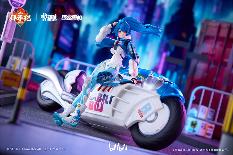 Bilibili BAINIANJI 22 Speed Slipstream Motor Bike set 1/12 Action Figure JAPAN