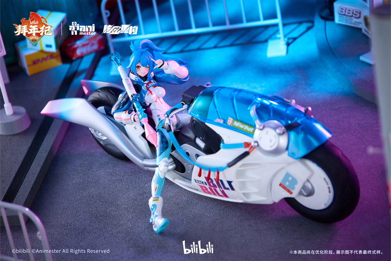Bilibili BAINIANJI 22 Speed Slipstream Motor Bike set 1/12 Action Figure JAPAN